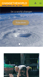 Mobile Screenshot of changetheworld.com